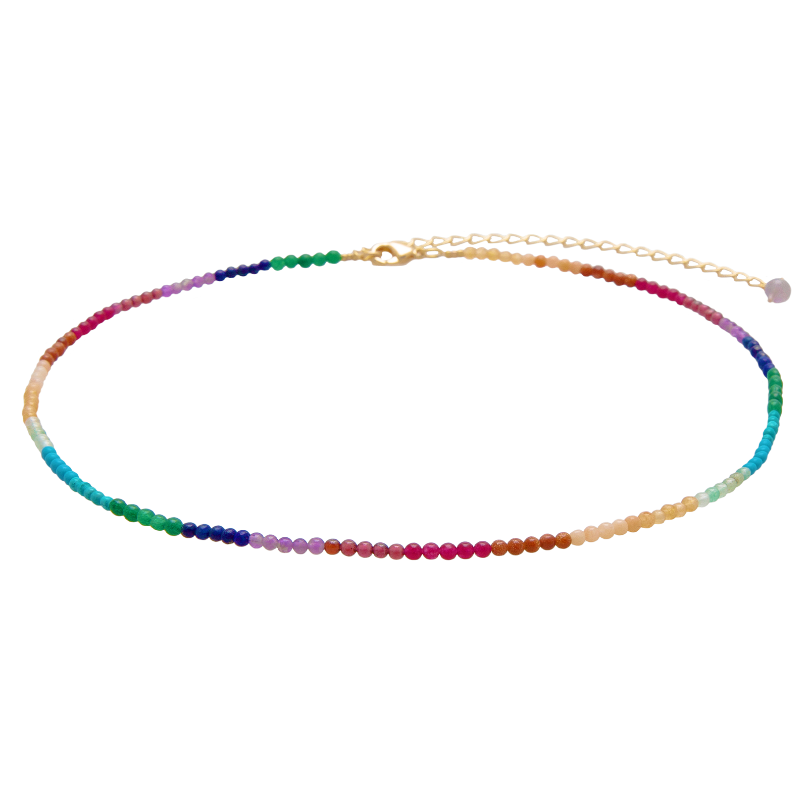 Lotus and Luna - Soleil Sunset Seedbead Necklace - Donckers Online
